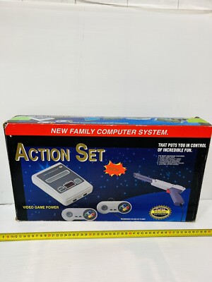 ARCADE Nintendo Bootleg Videospiele Multigames Street Fighter Action Set