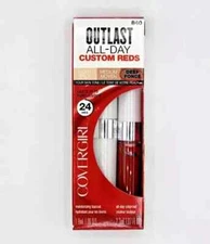 NEW CoverGirl Outlast 24 Hr All-Day Custom Reds- 840 SIGNATURE SCARLET