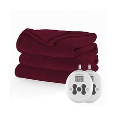 Sunbeam Royal Luxe Microplush Heated Electric Blanket Queen Size, 90" x 84", ...