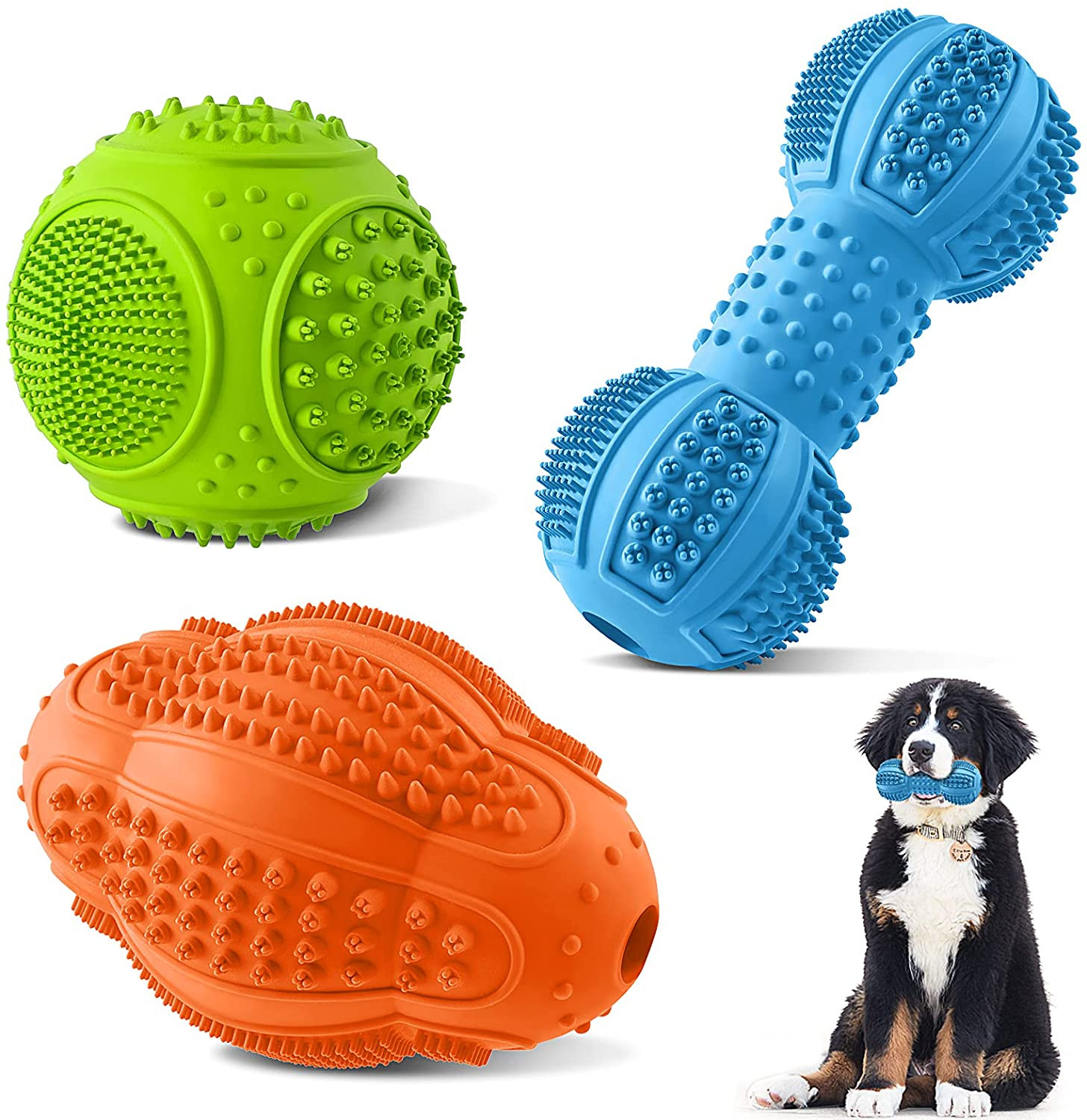 3 Pack - Tough And Durable For Aggressive Chewers