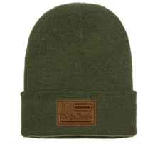 Howitzer Style Men's Beanie WE FLAG Military Grunt