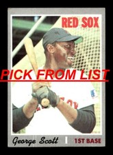 1970 Topps 259 -546 VG-EX Pick From List All PICTURED