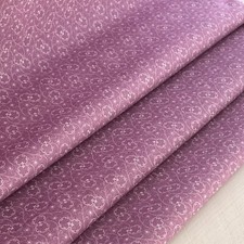 Lavender Calico Floral Fabric 100 Cotton 44" wide - Sold by the Yard