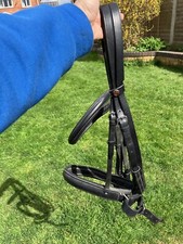 COB FULL Albion  KB DOUBLE SHOW  EVERYDAY SNAFFLE DRESSAGE BRIDLE,