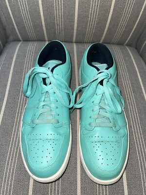 Mens Nike Air Jordan 1 Low “Hyper Turquoise” 553558-304 Size 10 | eBay
