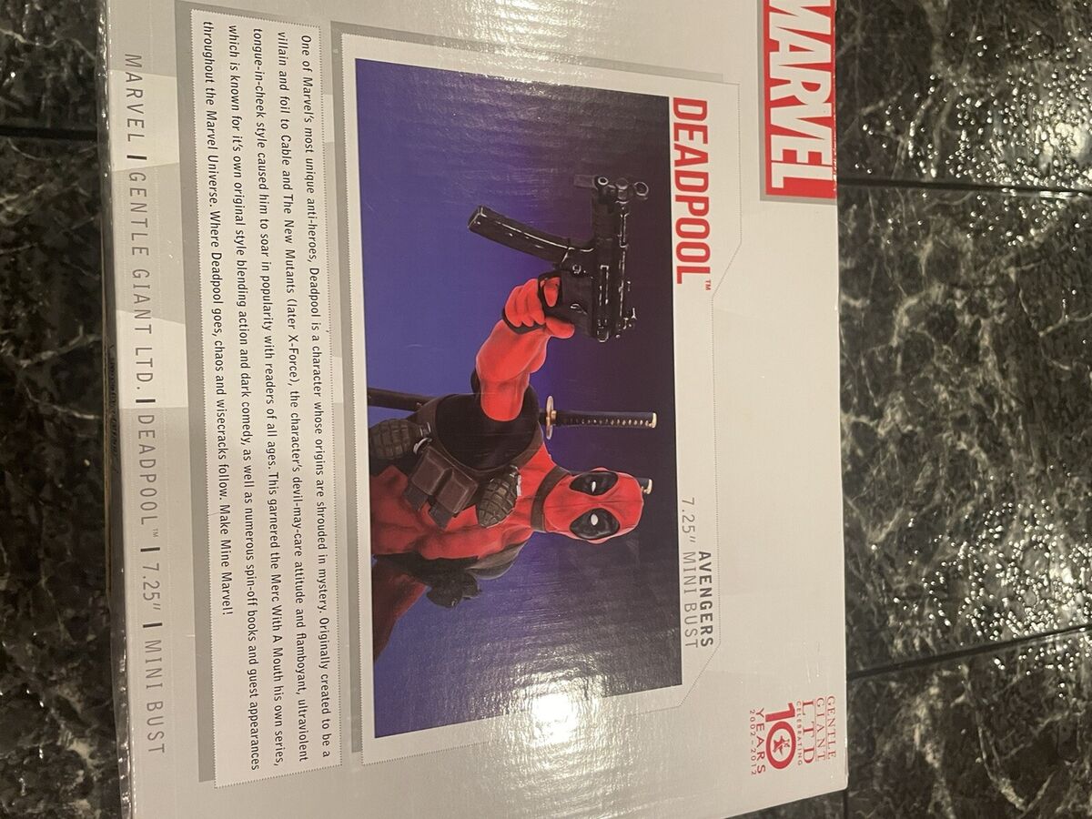 Gentle Giant Deadpool Mini Bust 1482/1700 Marvel Comics Gentle Giant Deadpool Mini Bust 1482/1700 Marvel Comics