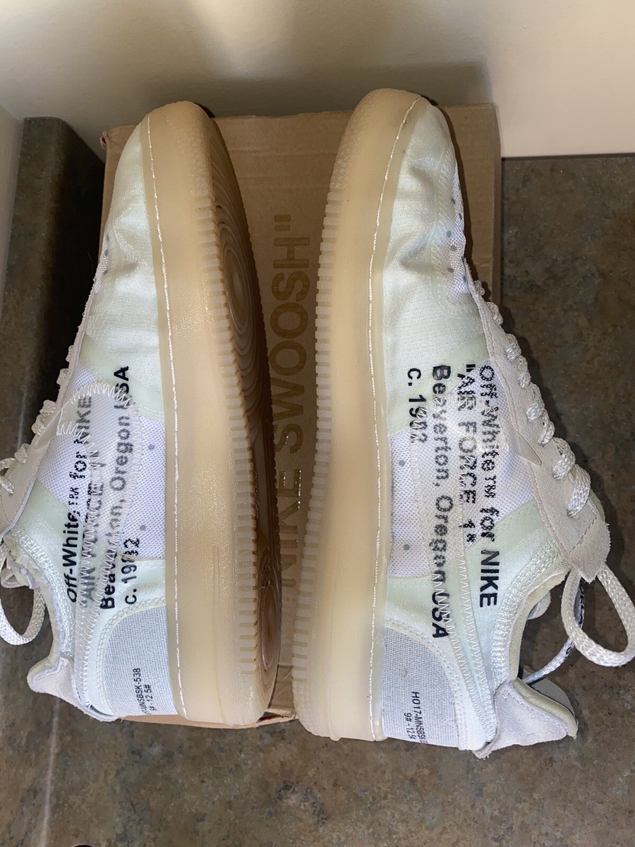 air force 1 off white ghost
