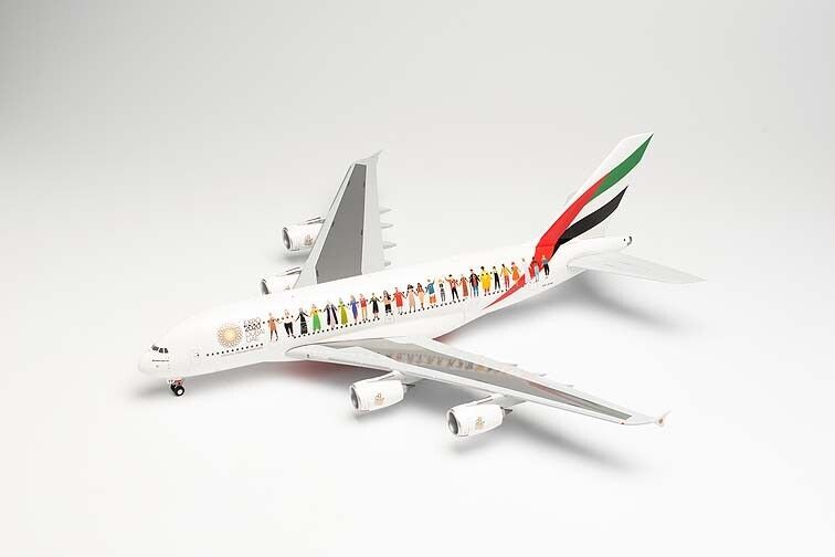 HERPA, AIRBUS A380-800 Emirates Anno di Tolleranza, 1/200,  HER571692