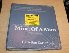 Inside The Mind Of A Man DVD Edition Christian Carter 2008 NEW SEALED BINDER