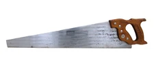CRAFTSMAN 36193, 26" HAND SAW, 8 pt. COARSE CROSSCUT KROMEDGE TAPER GROUND