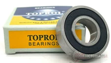 TOPROL R8-2RS C3 Premium Rubber Sealed BallBearing 1/2"x1-1/8"x5/16" R8RS TOPROL