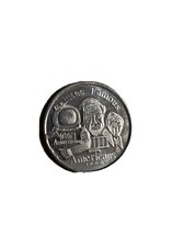 1996 carrollton neil armstrong moon mardi gras doubloon new orleans Nola