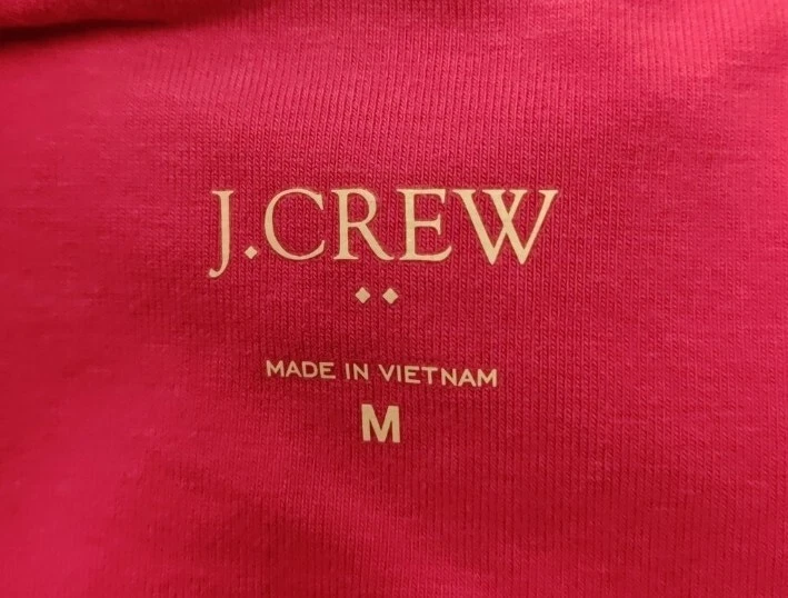 • J Crew Everyday Leggings Cropped Size Medium Pink Style AJ702 Cotton Blend - Image 3 of 4