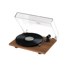 Pro-Ject E1 Phono Plug & Play Turntable with Built-in Phono Satin Walnut (Demo)