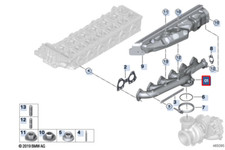 BMW X6 G06 Abgaskrümmer 11628570152 NEU ORIGINAL
