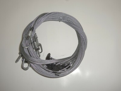 Funke Trap Tags 84'' 3/32 Coyote Cam Lock Loaded Snares Bobcat Beaver Trapping
