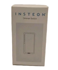 Insteon Dimmer Switch 2477D White Smart Home Remote Option Lighting