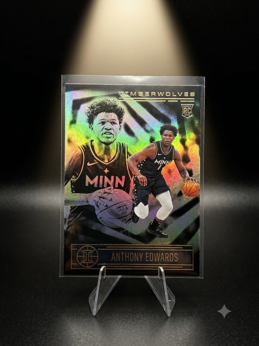 2020-21 Panini Illusions ANTHONY EDWARDS RC Rookie #152 Timberwolves