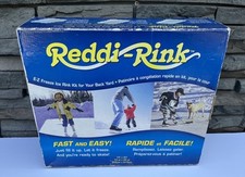  REDDI RINK E-Z Freeze ICE Skating Rink for your Backyard 10' x 20' 