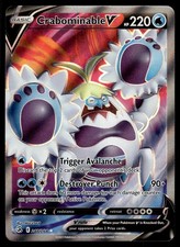 Crabominable V 248/264 Ultra Rara Fusion Strike Holo NM Carta Pokemon Inglese