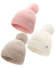 Baby Winter Hat Toddler Beanie Infant Newborn Warm Pom Pom Cap