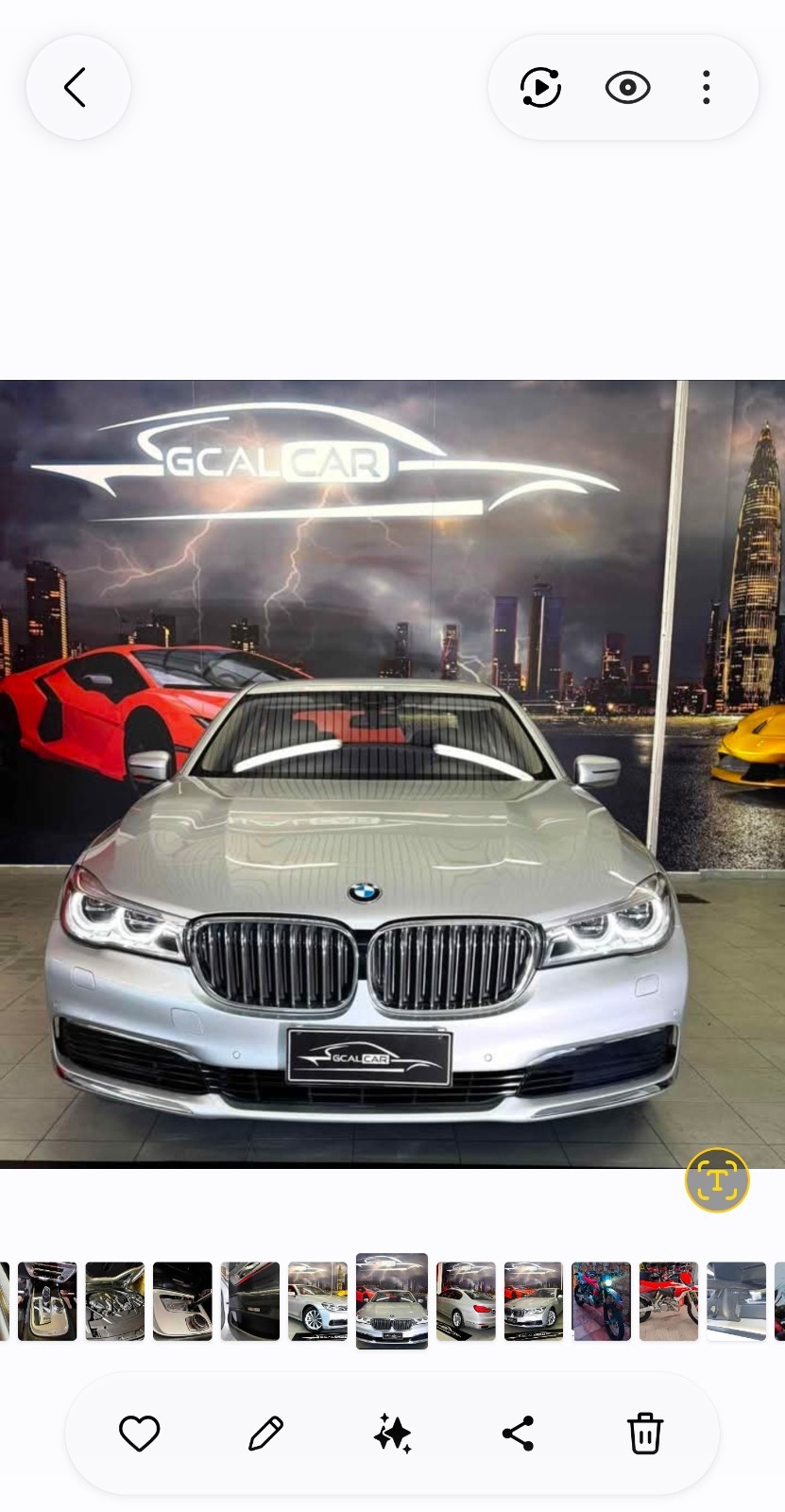 BMW 750XDRIVE EFFICIENT DYNAMIC CARBON CORE G11/G12 foto 2