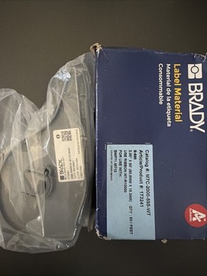 Brady m7-10-473 labels bmp71 m710, New  Box Damage Item Sealed