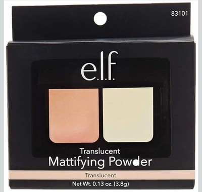 e.l.f. Translucent Mattifying Powder Translucent 83101 elf New In Box