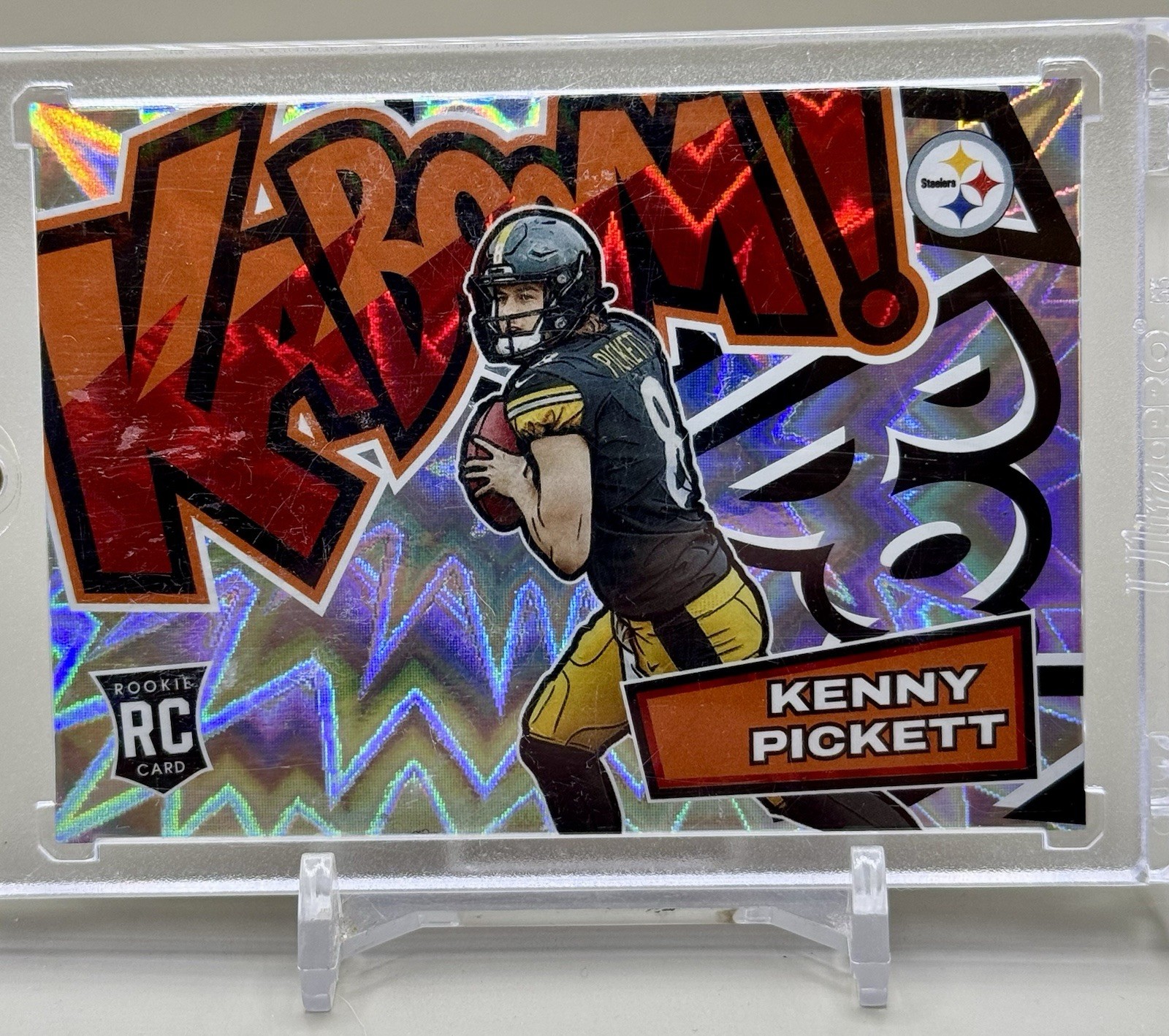 2022 Panini Absolute - Kaboom! Horizontal Kenny Pickett #KH8 (RC)