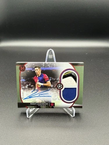 2024/25 Topps Museum Uefa Club Competitions Robert Lewandowski /25