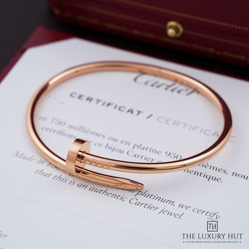 Cartier 18ct Rose Gold Juste Un Clou Bracelet ‘Classic Model’ - Size 19 - 2022