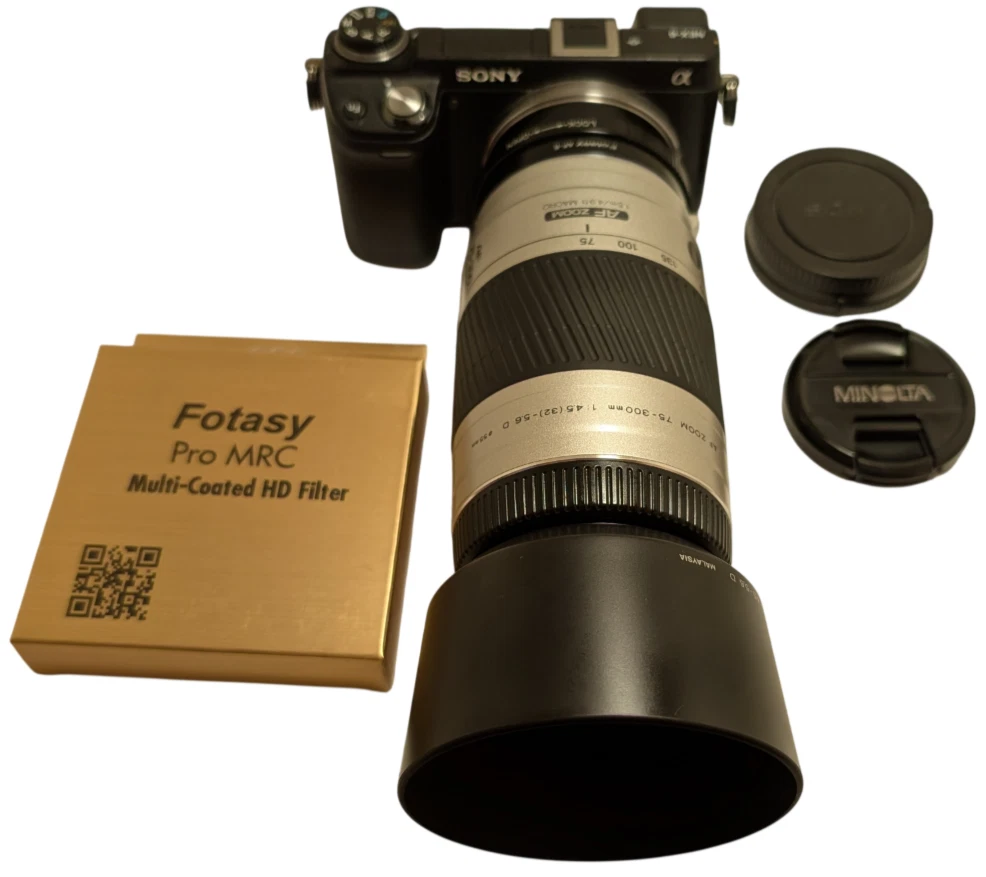 Minolta 75-300mm f/4.5-5.6 Camera Lenses for sale | eBay