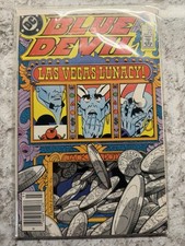 Blue Devil 22 Dc Comics 1986 News Stand Variant - Copper Age