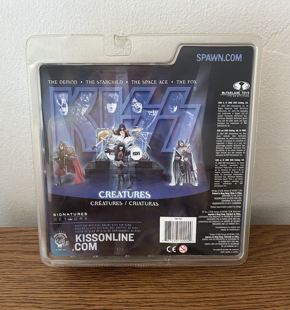 The Fox Action Figure Kiss Creatures McFarlane Toys 2002 for sale