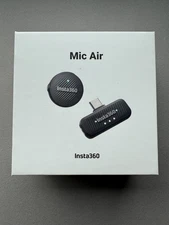 NEW Insta360 Mic Air (Tx + Rx) Transmitter + Receiver CINSABWB for X5 Ace Pro 2