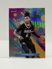 STEPHON CASTLE - 2025-26 Topps Finest Basketball #100 - REFRACTOR