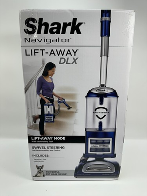 #ad Shark Upright Vacuum Navigator Lift Away Deluxe NV360 Blue $159.90