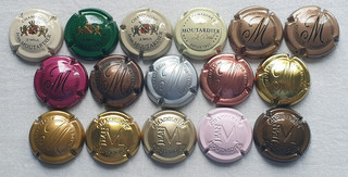 Capsules de Champagne LETTRE M SUIVANT ORDRE