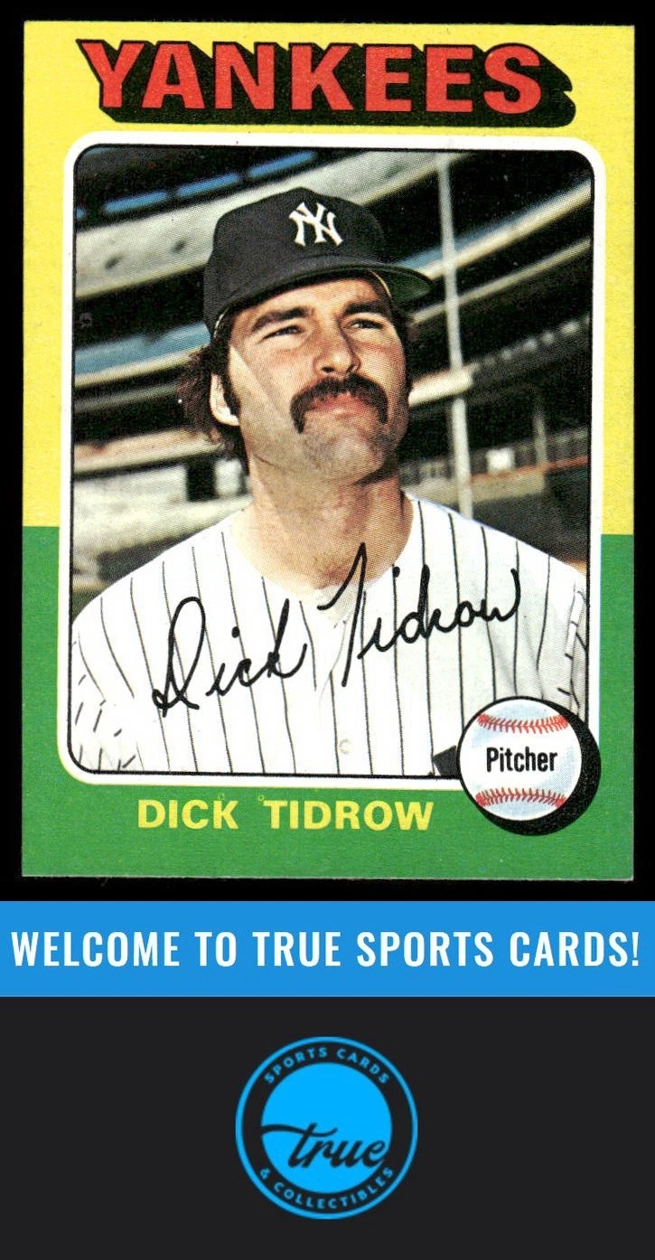 1975 Topps Mini #241 Dick Tidrow