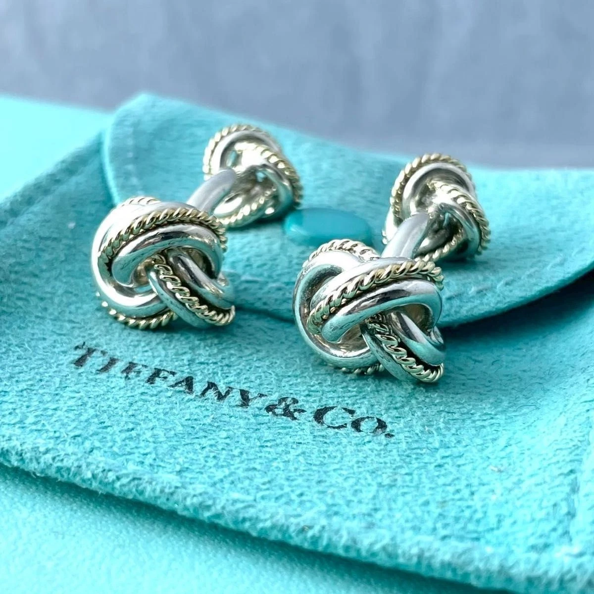 Tiffany Knot In Men's Cufflinks for sale | eBay