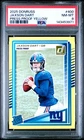 2025 PANINI DONRUSS PRESS PROOF YELLOW #400 JAXSON DART ROOKIE RC PSA 8