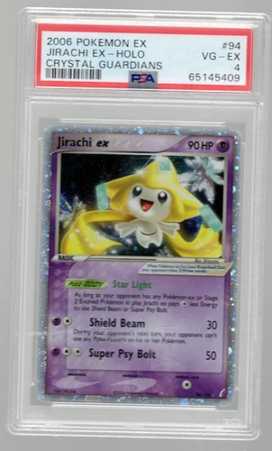 PSA 4 Jirachi 94 Crystal Guardians