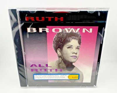 Ruth Brown - All Ruth [ NEW CD, 1993 PeachTree ] * SEALED *