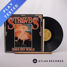 Strawbs Grave New World Booklet Tri-Fold LP Album Vinyl Record - VG+/EX