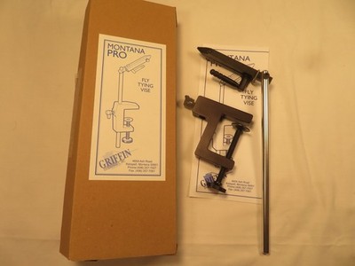 Griffin Clamp-on Fly Tying Vise, Montana PRO, Brand New! #6864