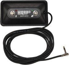 HQRP 2-Button Guitar Amp Footswitch compatible with Peavey 03022920 fits...