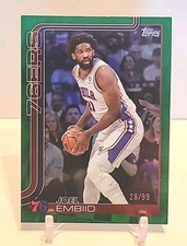 2025-26 Topps - Joel Embiid #22 Green Foilboard /99