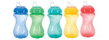 No-Spill Easy Grip Cup, 10 Ounce, Colors May Vary, 1 Pack