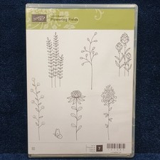 Stampin' Up Flowering Fields Stamp Set Retired