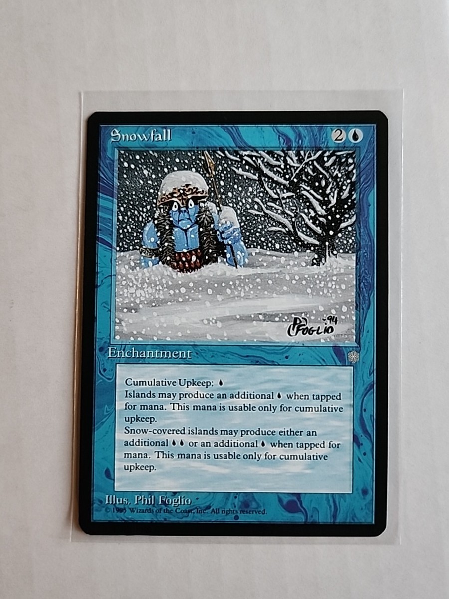 mtg blue snow cards What are some generically strong that you run? : r/mtgcube All cards will be carefully packed for safe transit Kel' Thuzad, Lich Lord custom
